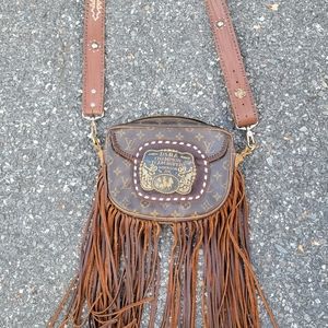 Boho Vintage Louis Vuitton LV Crossbody
